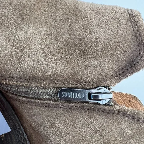 Pikolinos Suede Leather Ankle Boots Bootie ORDINO Sz 39 8.5 9 brown boho bootie - Picture 9 of 9